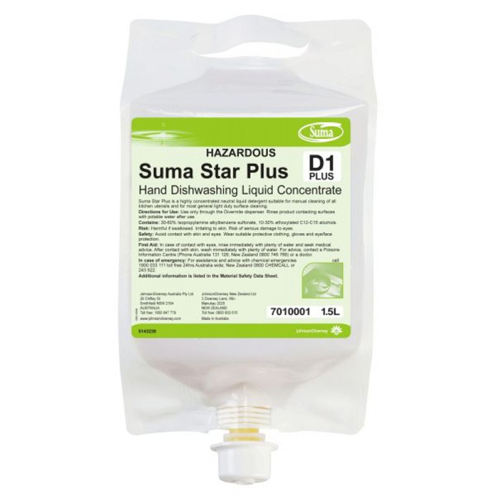 SUMA STAR PLUS D1 CARTUCCIA DA 1,5 LT