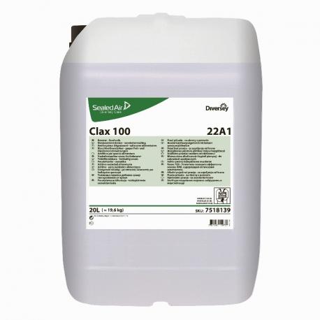 CLAX 100 22A1 TANICA LT.20 detergente tessuti sbiancanti ottici